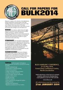 MHEA Bulk Handling Conference 2014 Call For Papers